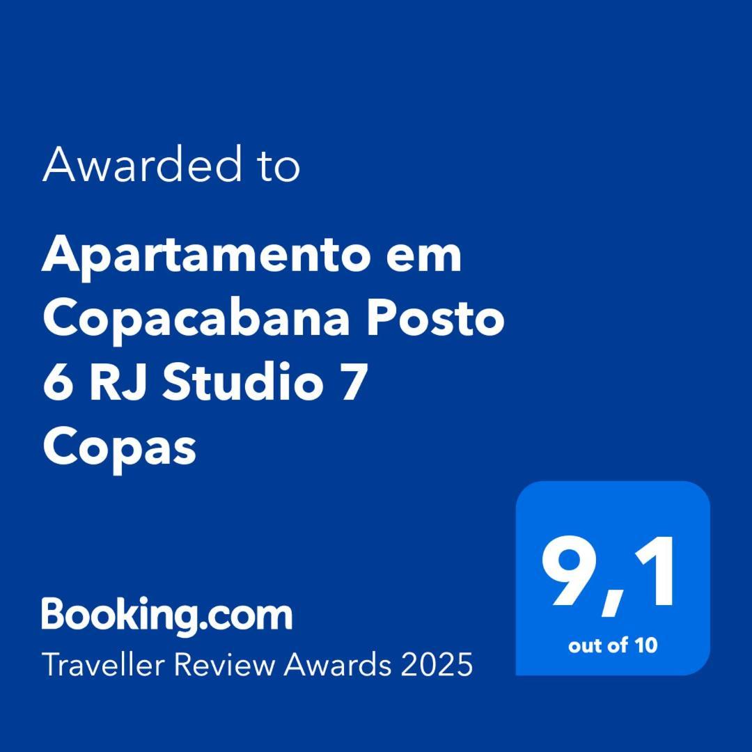 Apartamento Em Copacabana Posto 6 Rj Studio 7 Copas 리오데자네이루 외부 사진